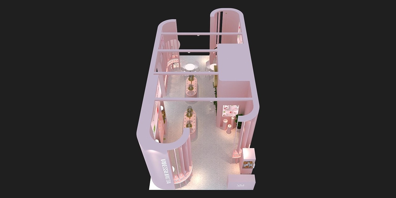 美博會VM展臺設(shè)計(jì)搭建案例分析