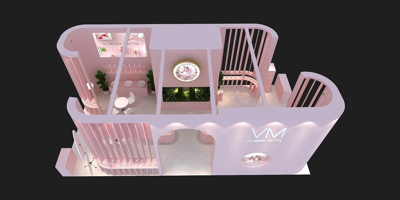 美博會VM展臺設(shè)計(jì)搭建案例分析