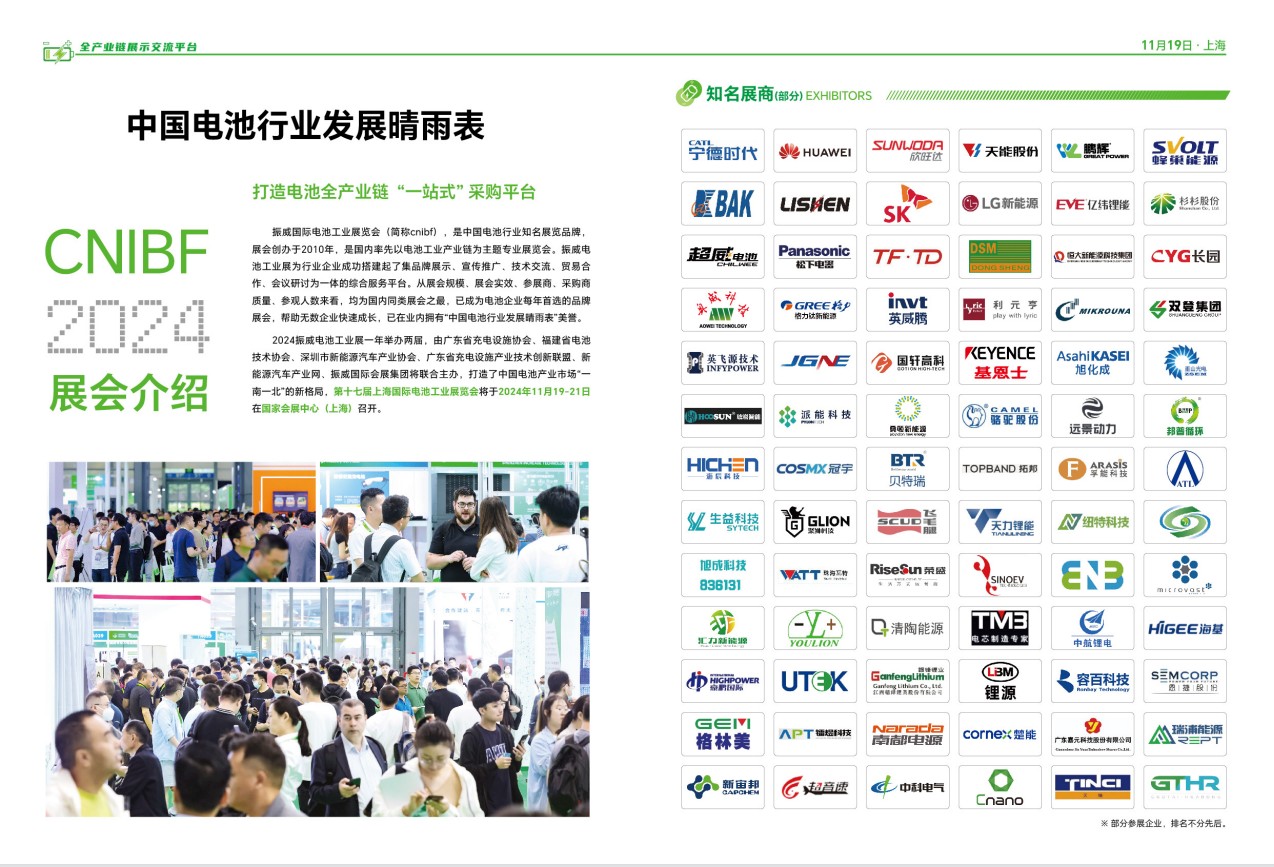 上海國際電池工業(yè)展覽會(huì)